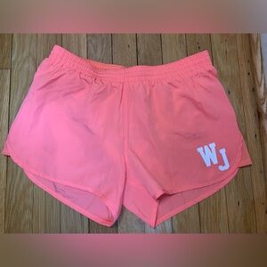 WALTER JOHNSON pink athletic shorts, size S
